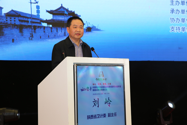 陕西省卫计委刘岭副主任致辞.JPG