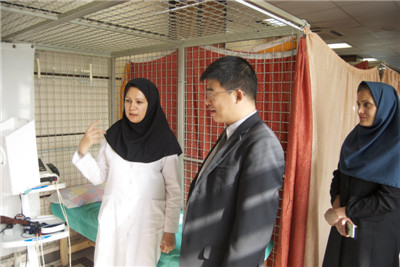图3.王栋副教授参观伊朗德黑兰大学附属Imam Khomeini医院.jpg